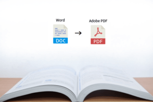 WordからPDFへ変換する